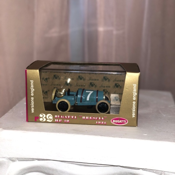 Brumm Gold Series Collection 1921 Bugatti “Brescia” HP 40 Rare Bugatti 1921 car - Picture 13 of 14